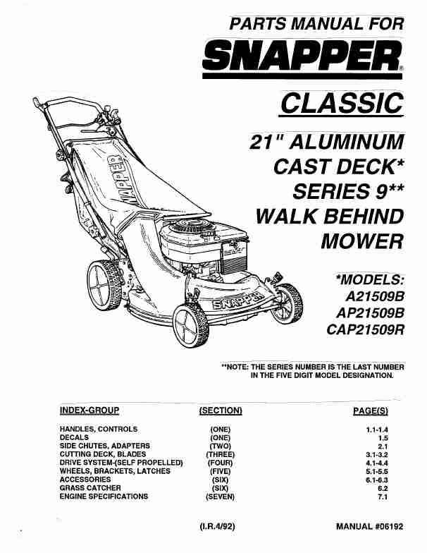 Snapper Lawn Mower A21509B-page_pdf